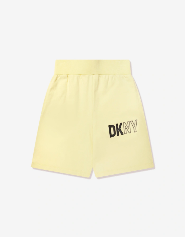 Kids Logo Bermuda Shorts in Pink
