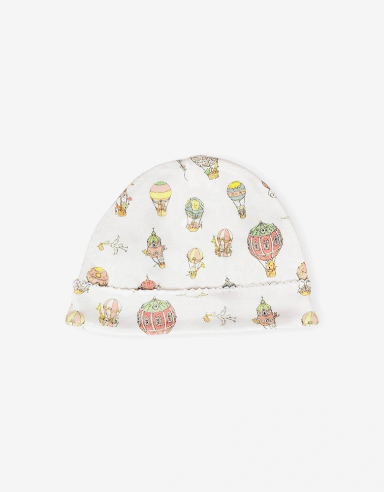Baby Hot Air Balloons Hat in White