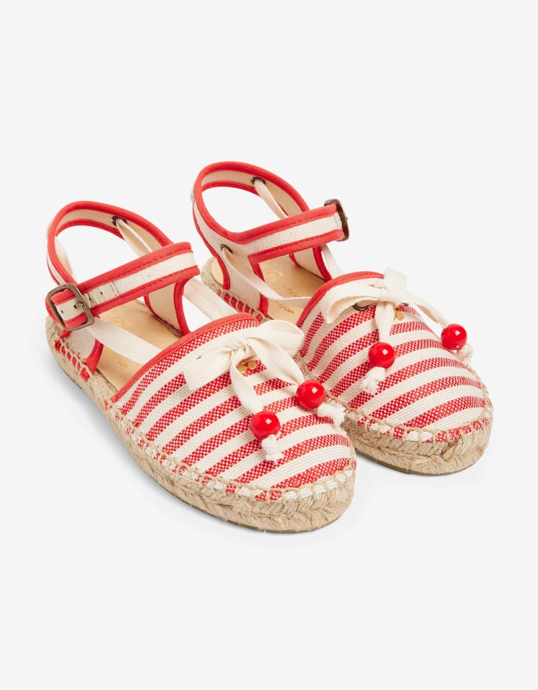 Girls Evila Sandals in Red