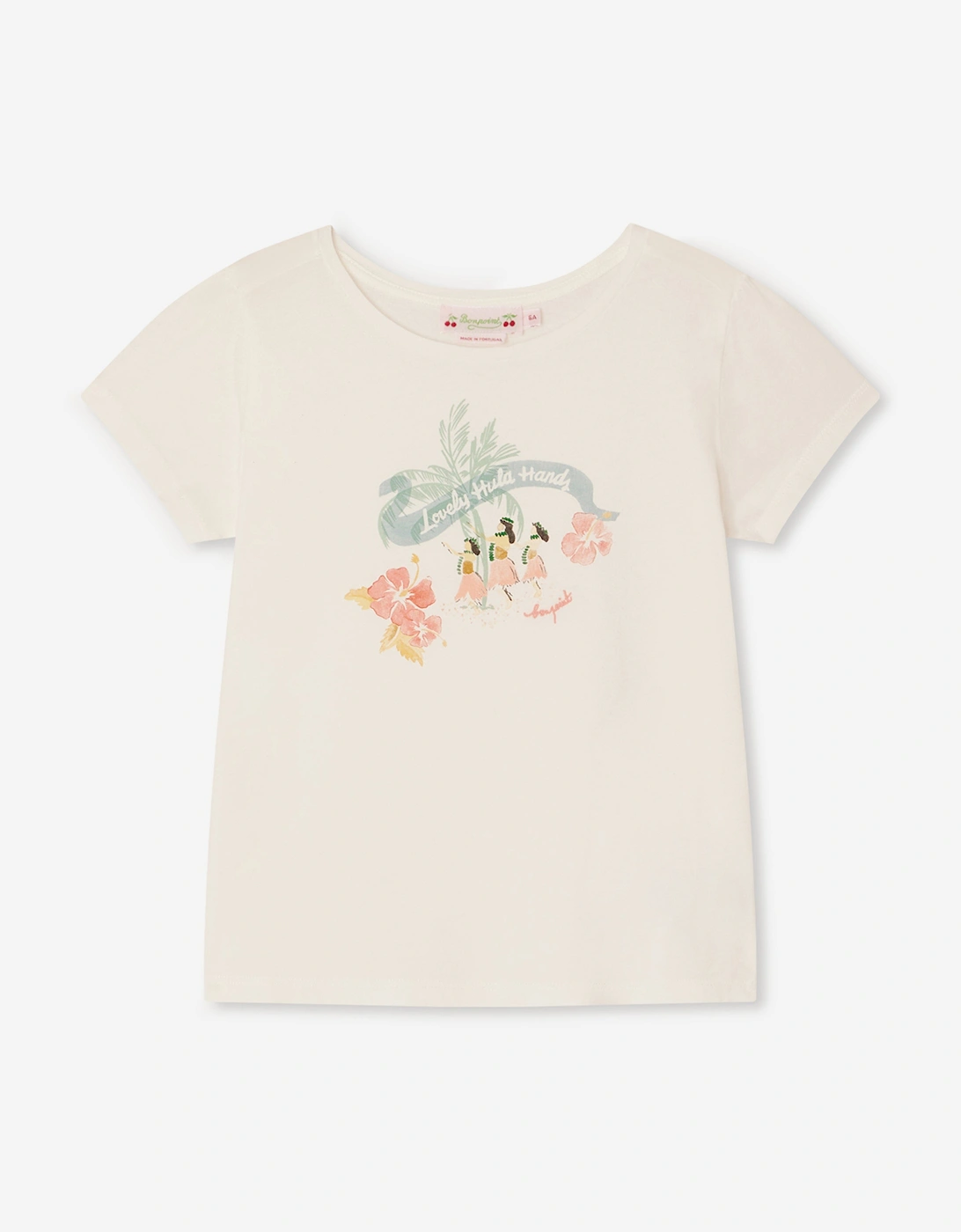 Girls Capricia T-Shirt in Ivory, 5 of 4
