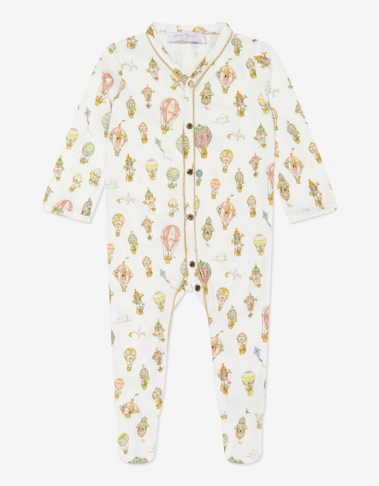 Baby Carousel Luxury Gift Set in White