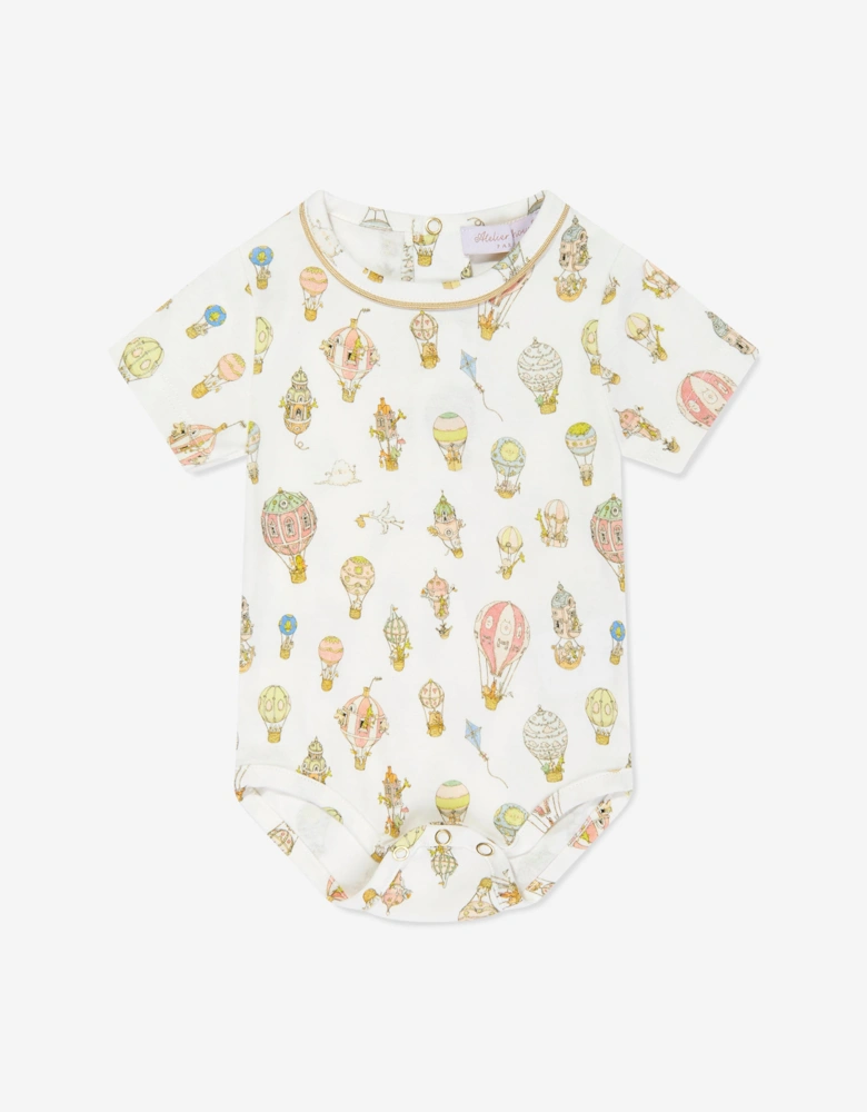 Baby Carousel Luxury Gift Set in White