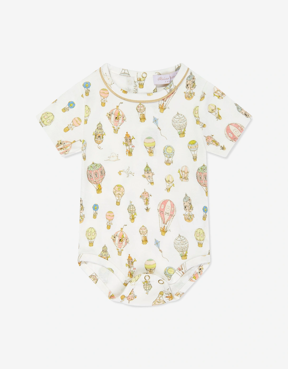 Baby Carousel Luxury Gift Set in White