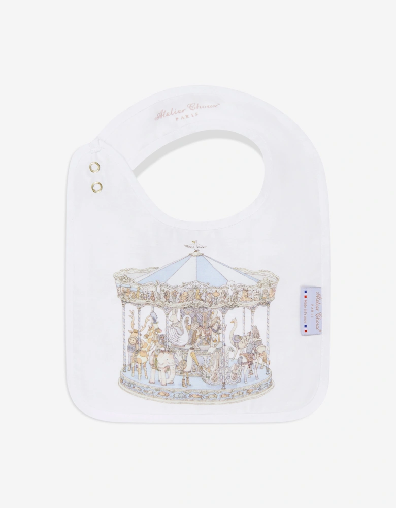 Baby Carousel Luxury Gift Set in White