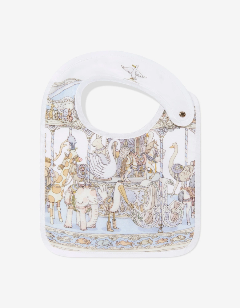 Baby Carousel Luxury Gift Set in White