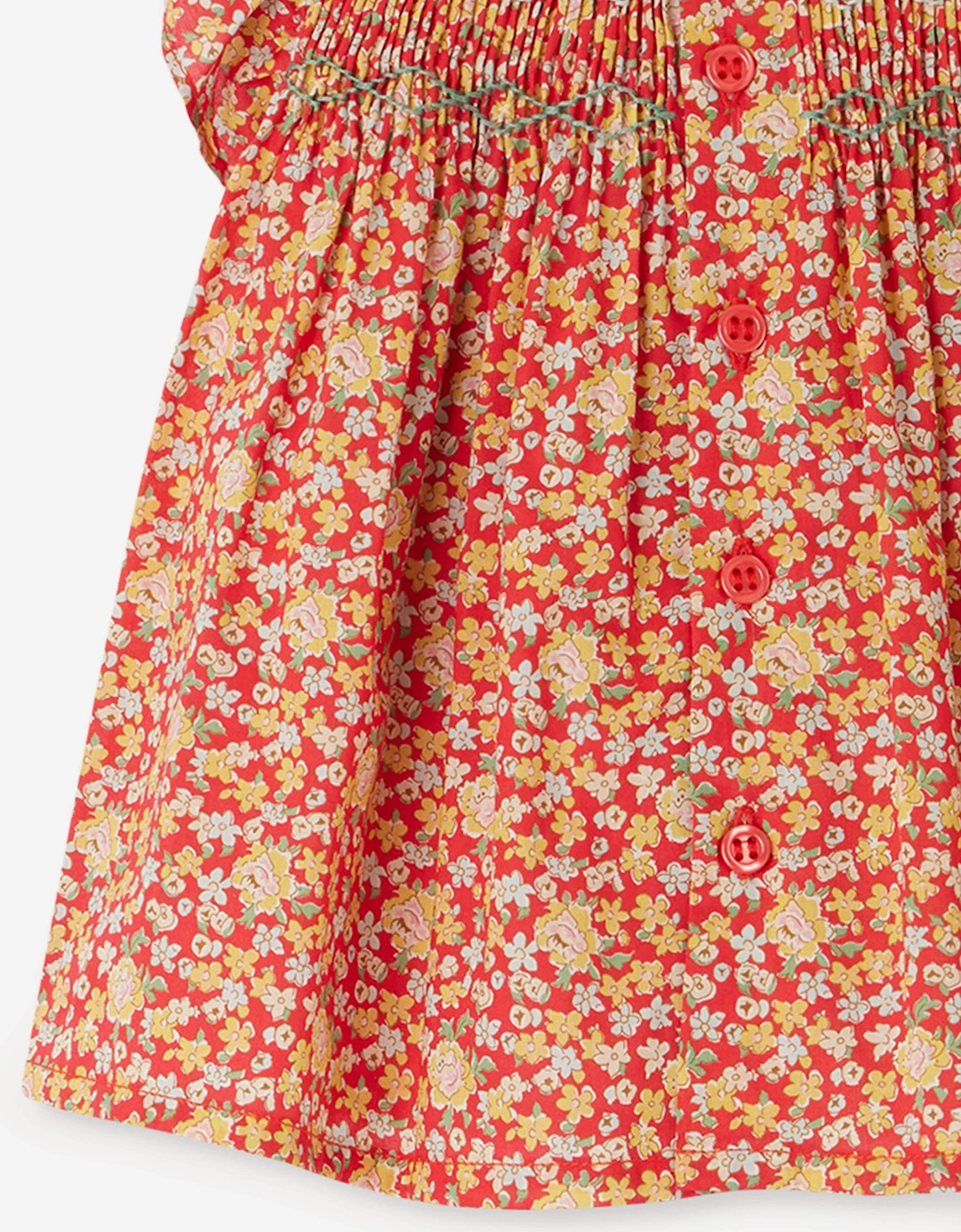 Baby Girls Naomie Blouse in Red