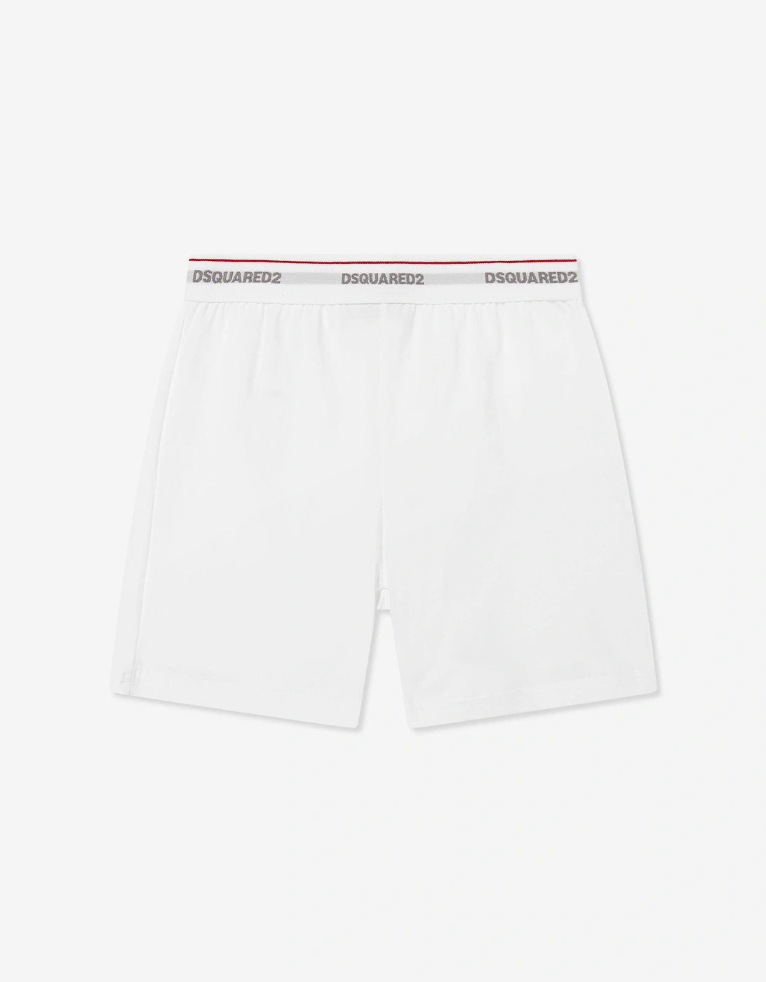 Kids Short Pyjama Set in White