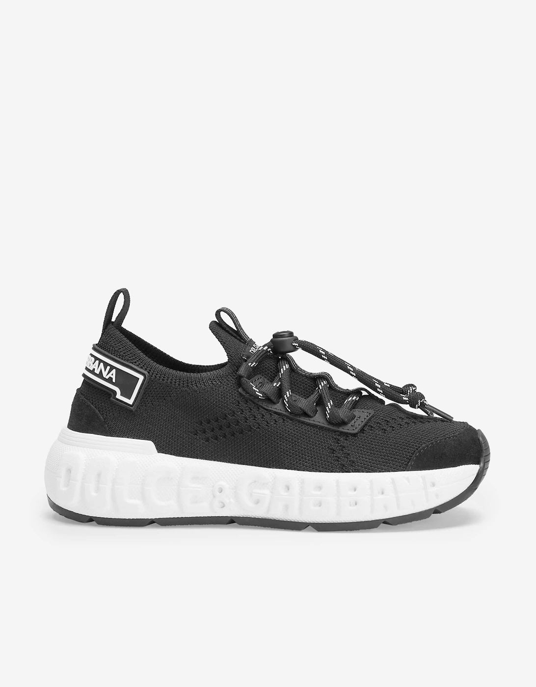 Boys NS1 Slip-On Trainers in Black, 5 of 4