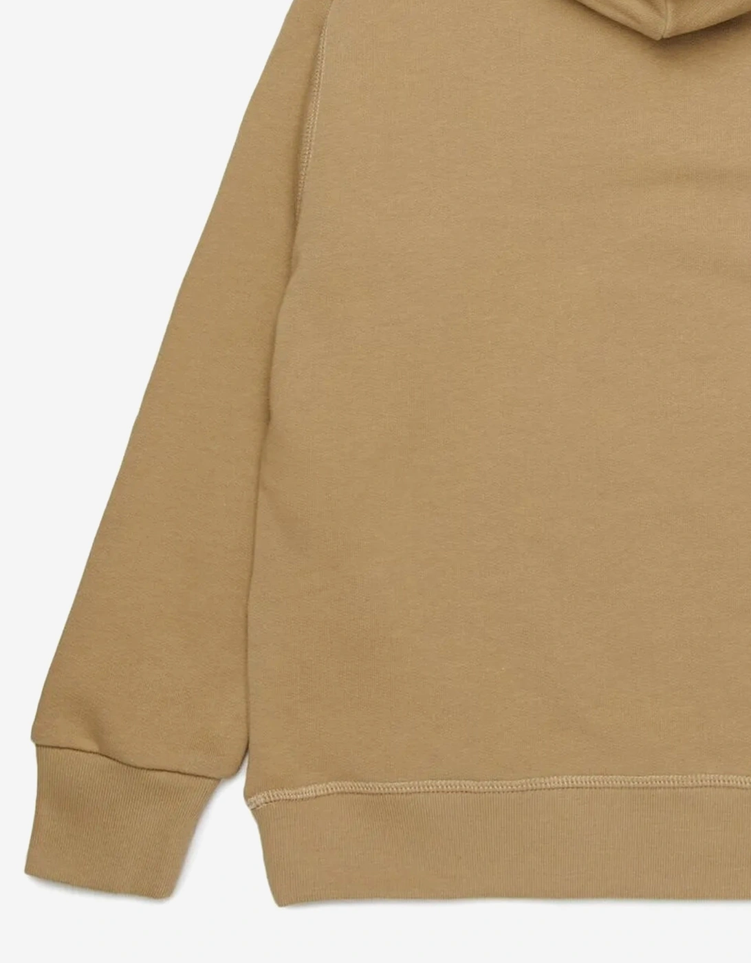 Kids Icon Hoodie in Beige