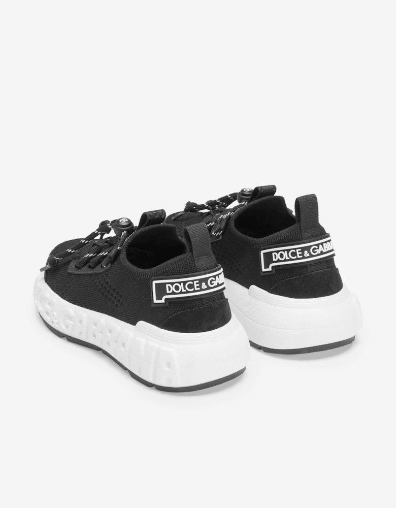 Boys NS1 Slip-On Trainers in Black