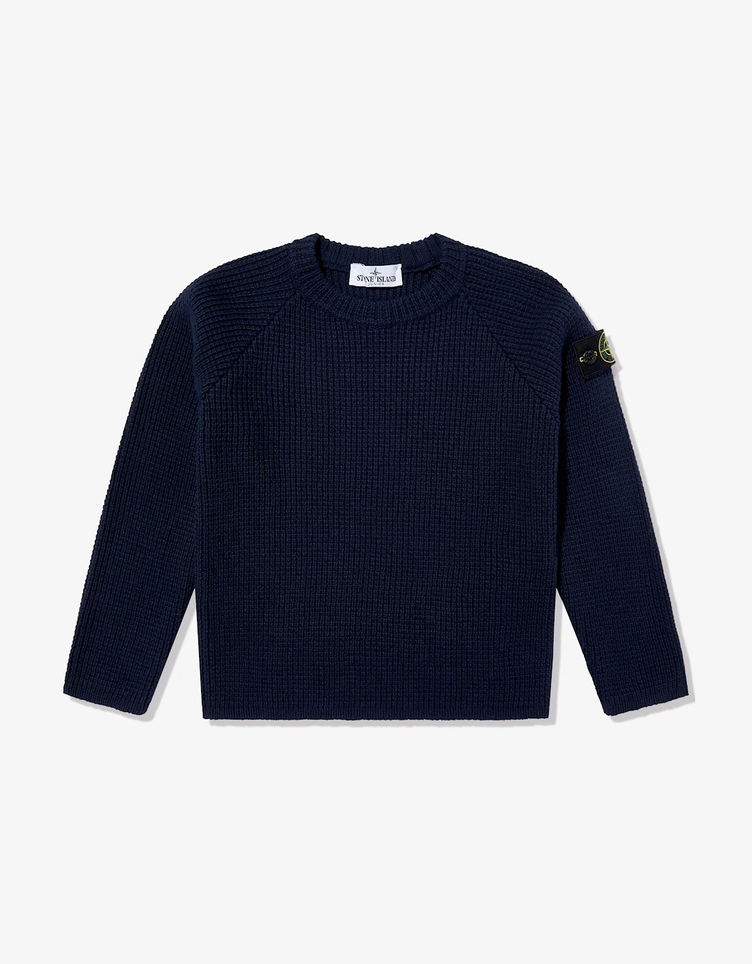 Kids Wool Jumper in Navy, 5 of 4