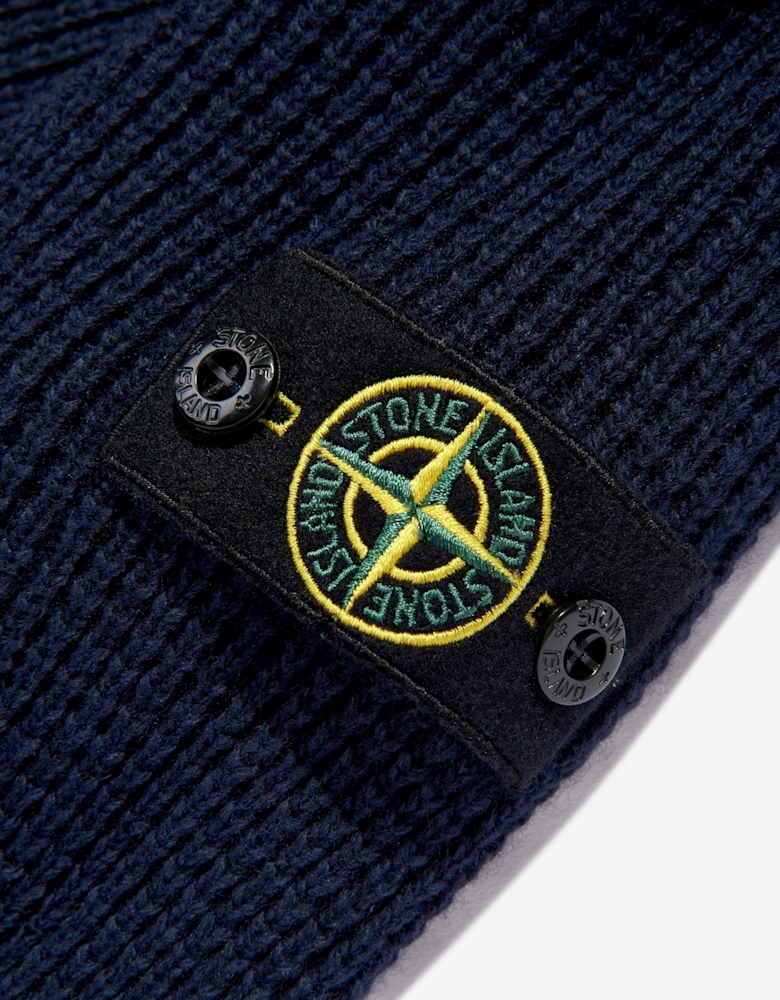 Kids Wool Jumper in Navy