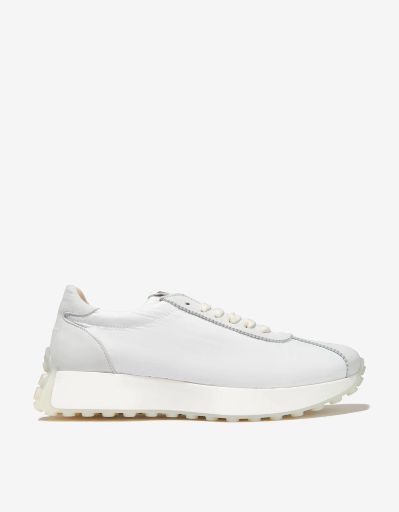 MM6 Girls Leather Lace Up Trainers
