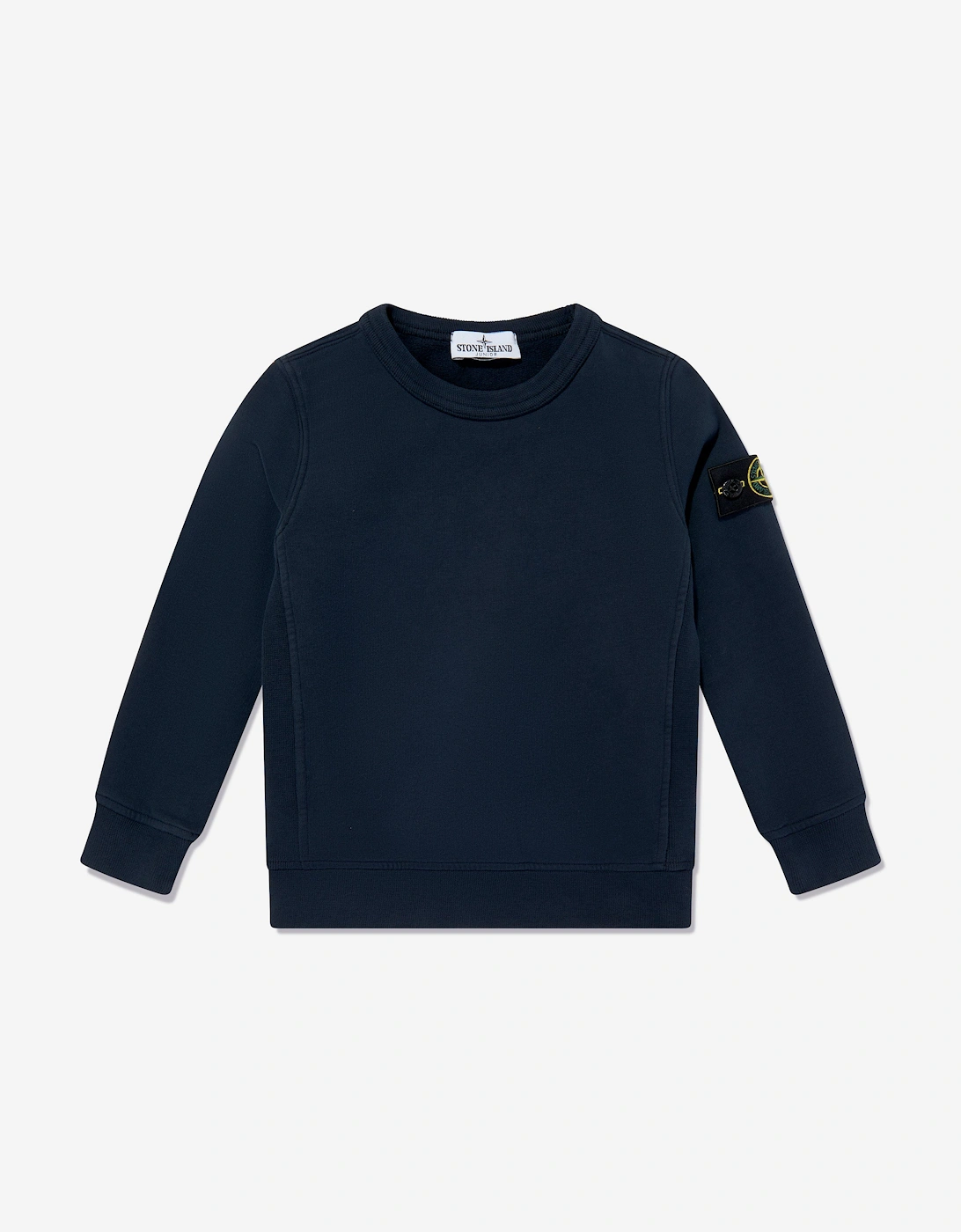 Boys Logo Sweatshirt in Navy, 5 of 4