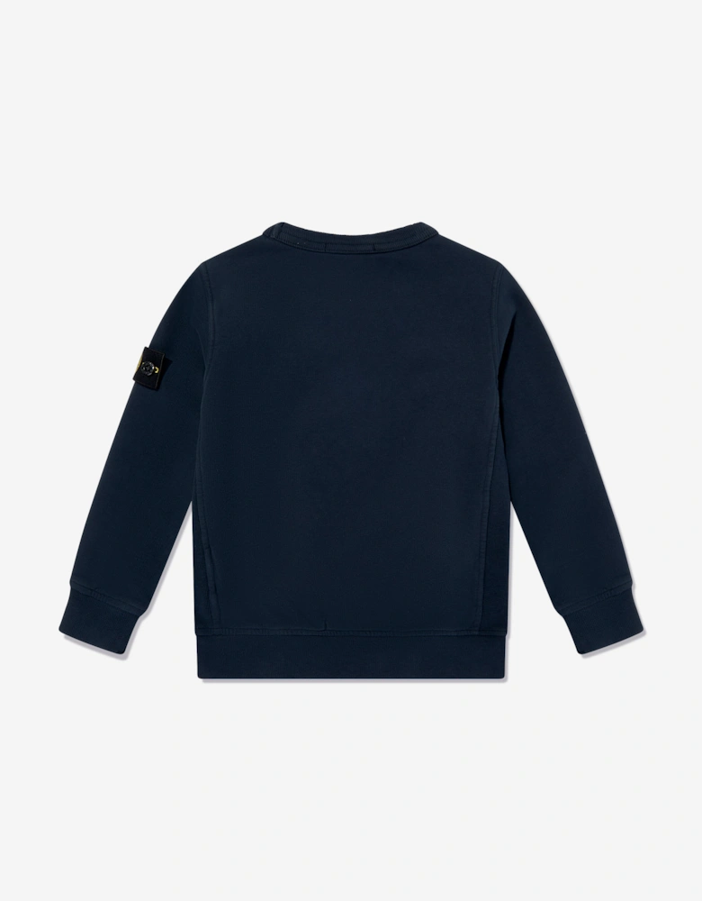 Boys Logo Sweatshirt in Navy