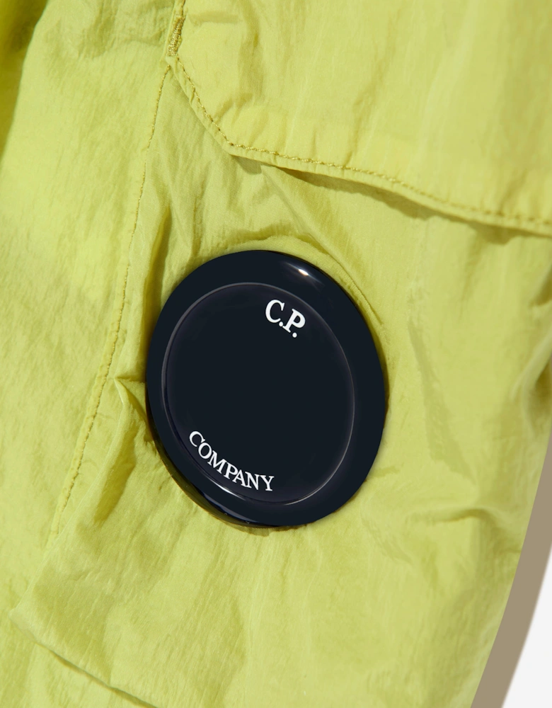 C.P. Company Boys Lens Pocket Swim Shorts in Green