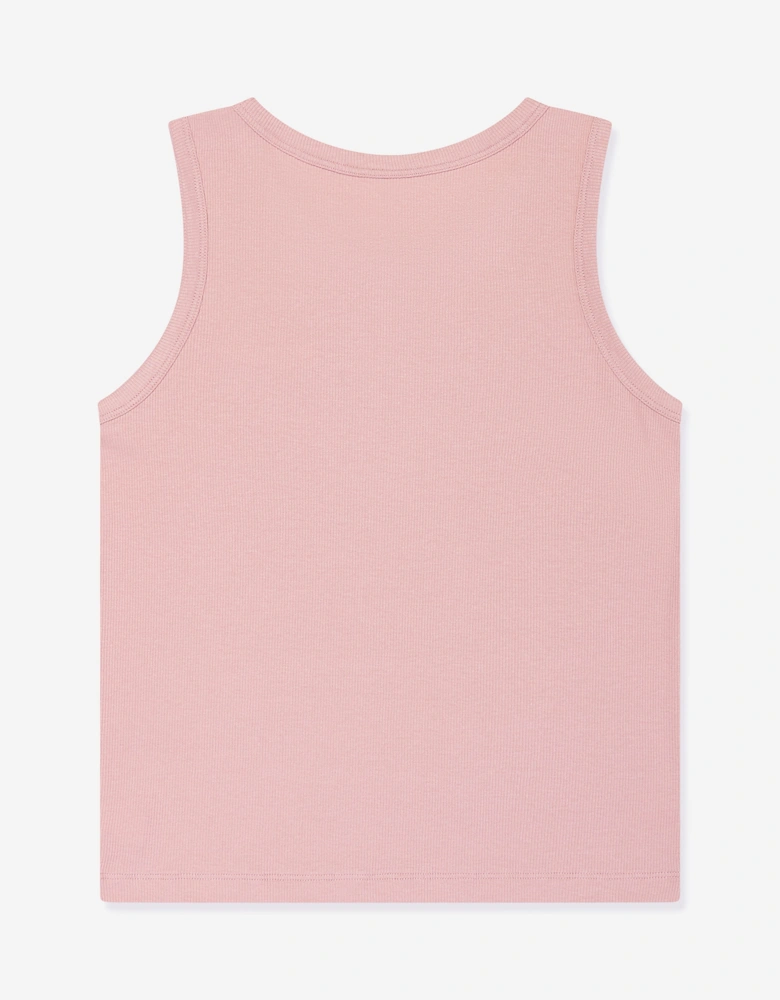 Girls 2 Pack Vest Set in Pink