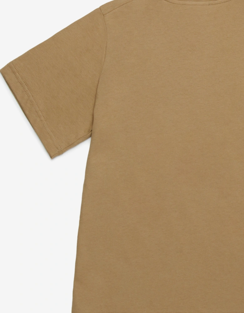 Kids Icon T-Shirt in Beige