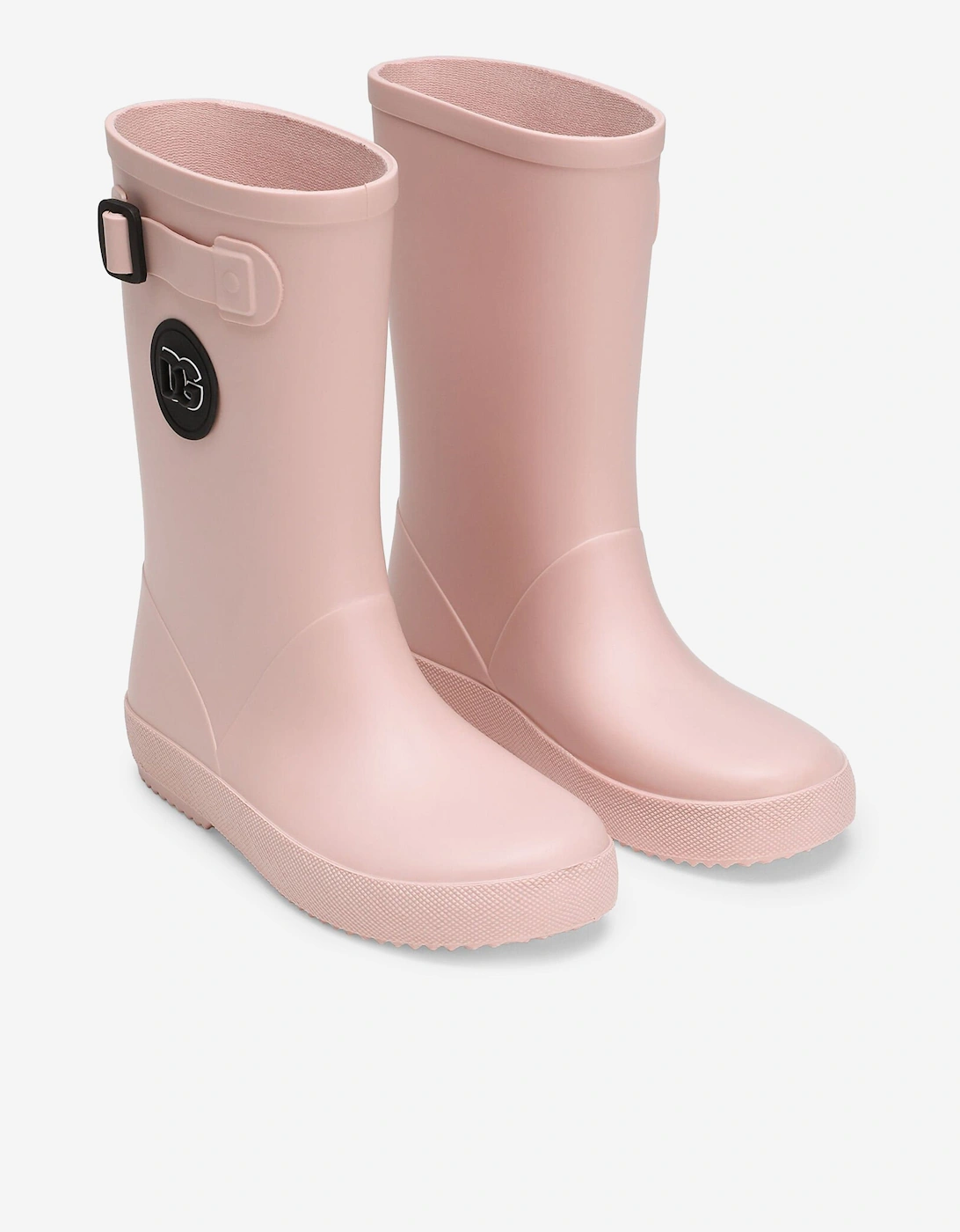Girls Logo Rain Boots in Pink