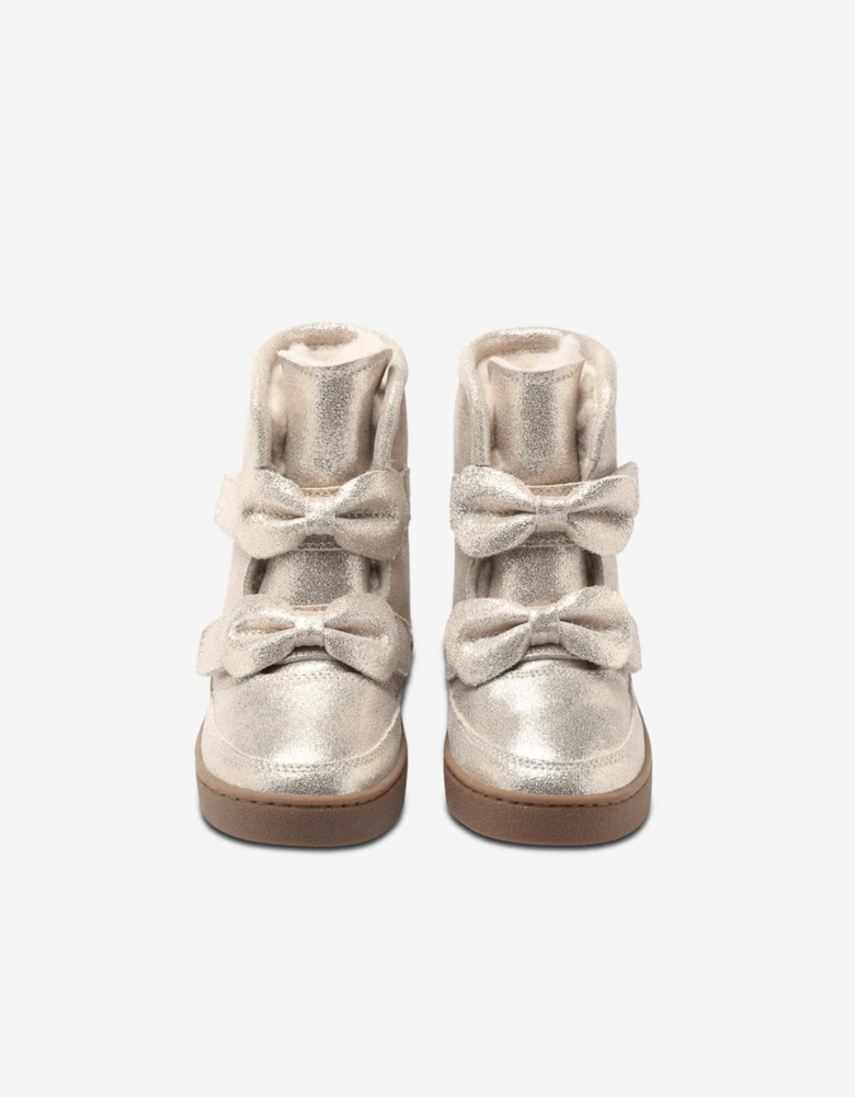 Girls Isa Exclusive Boots in Silver