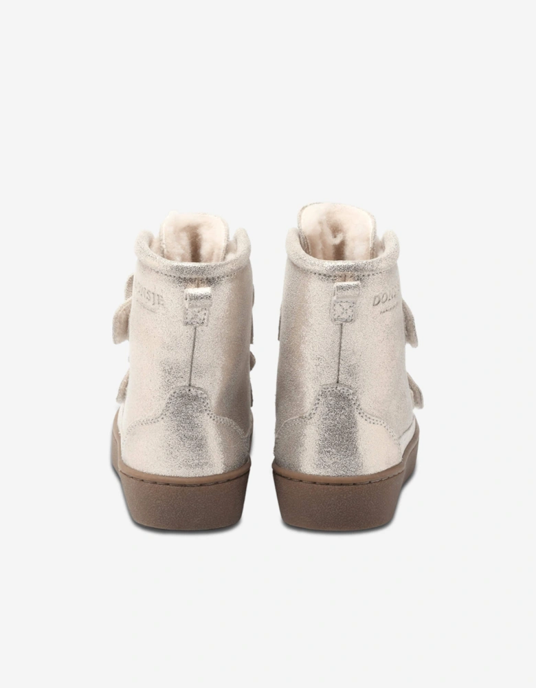 Girls Isa Exclusive Boots in Silver