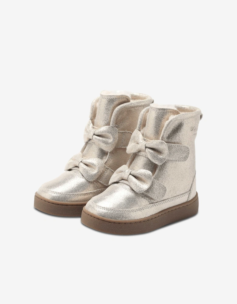 Girls Isa Exclusive Boots in Silver