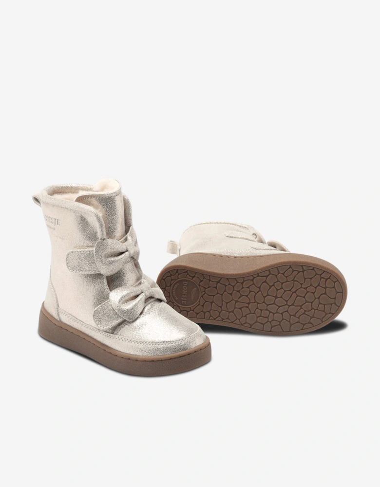 Girls Isa Exclusive Boots in Silver