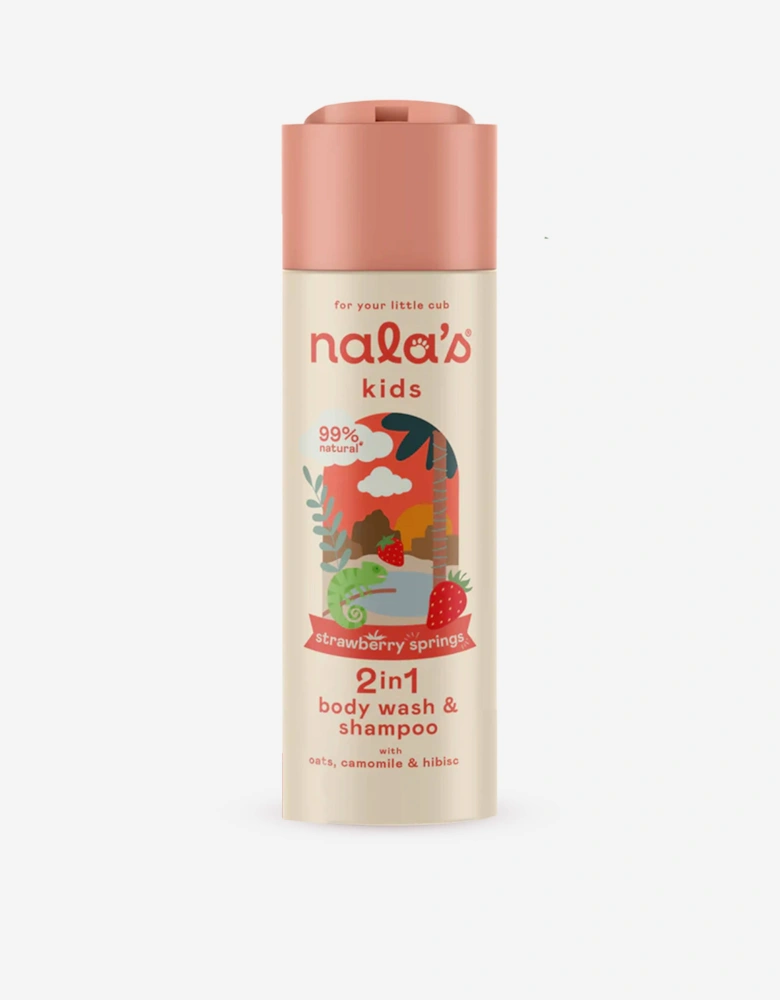 2 in 1 Wash & Shampoo Strawberry Springs 200ml