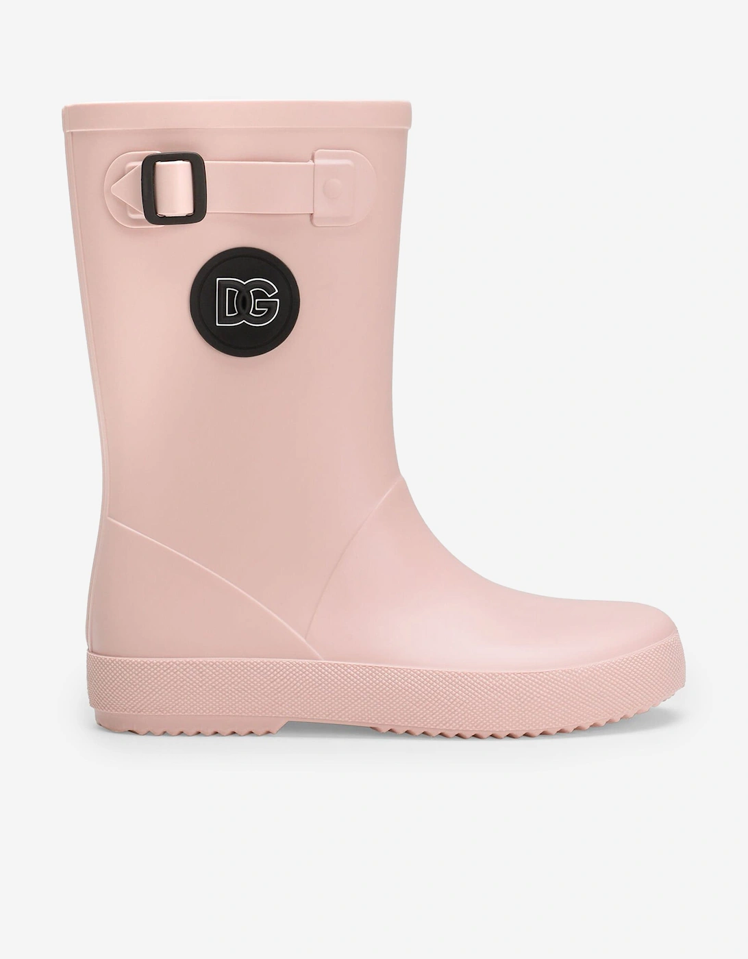 Girls Logo Rain Boots in Pink, 5 of 4
