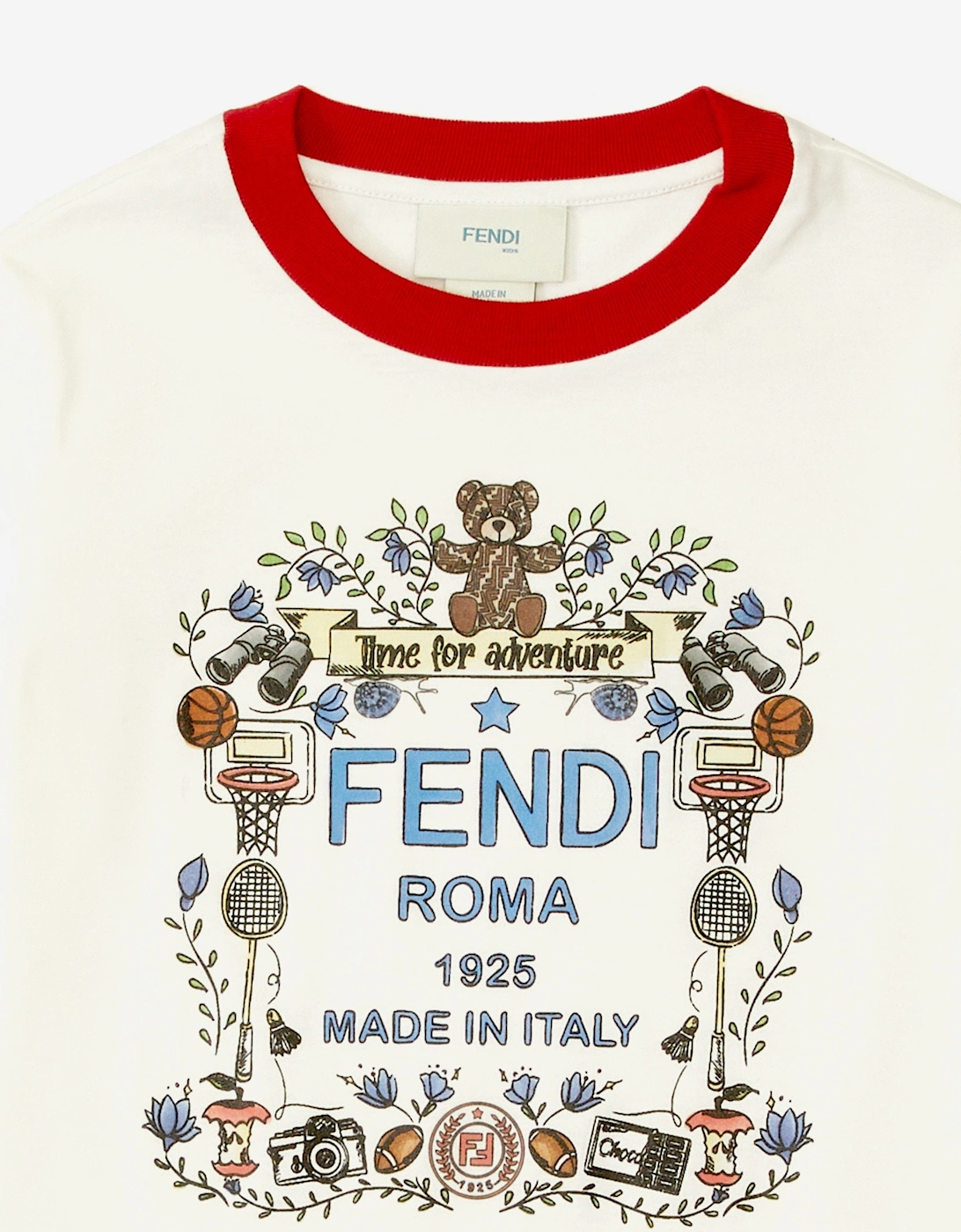 Boys Logo Jersey T-Shirt in White