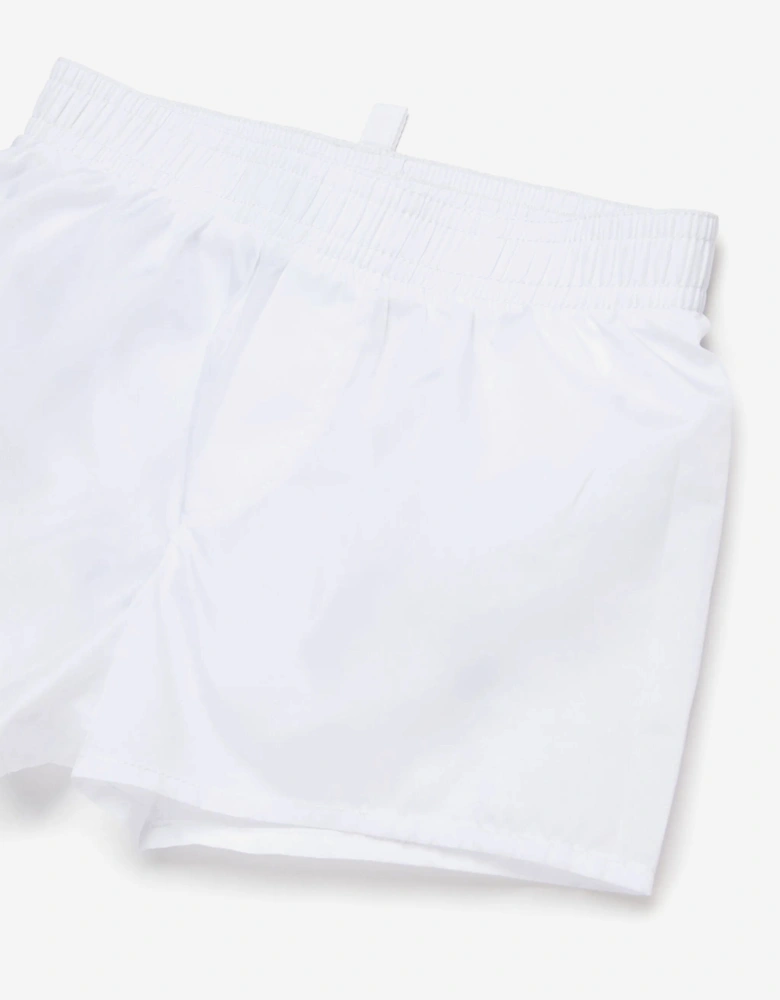 Baby Boys Icon Swim Shorts in White