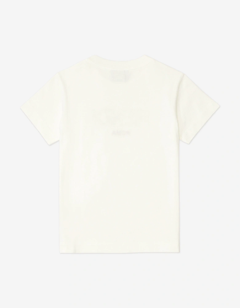 Boys Logo T-Shirt in White