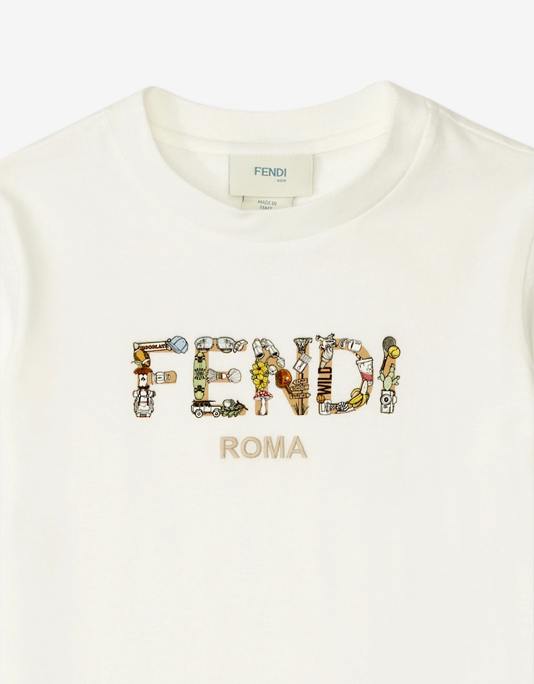 Boys Logo T-Shirt in White