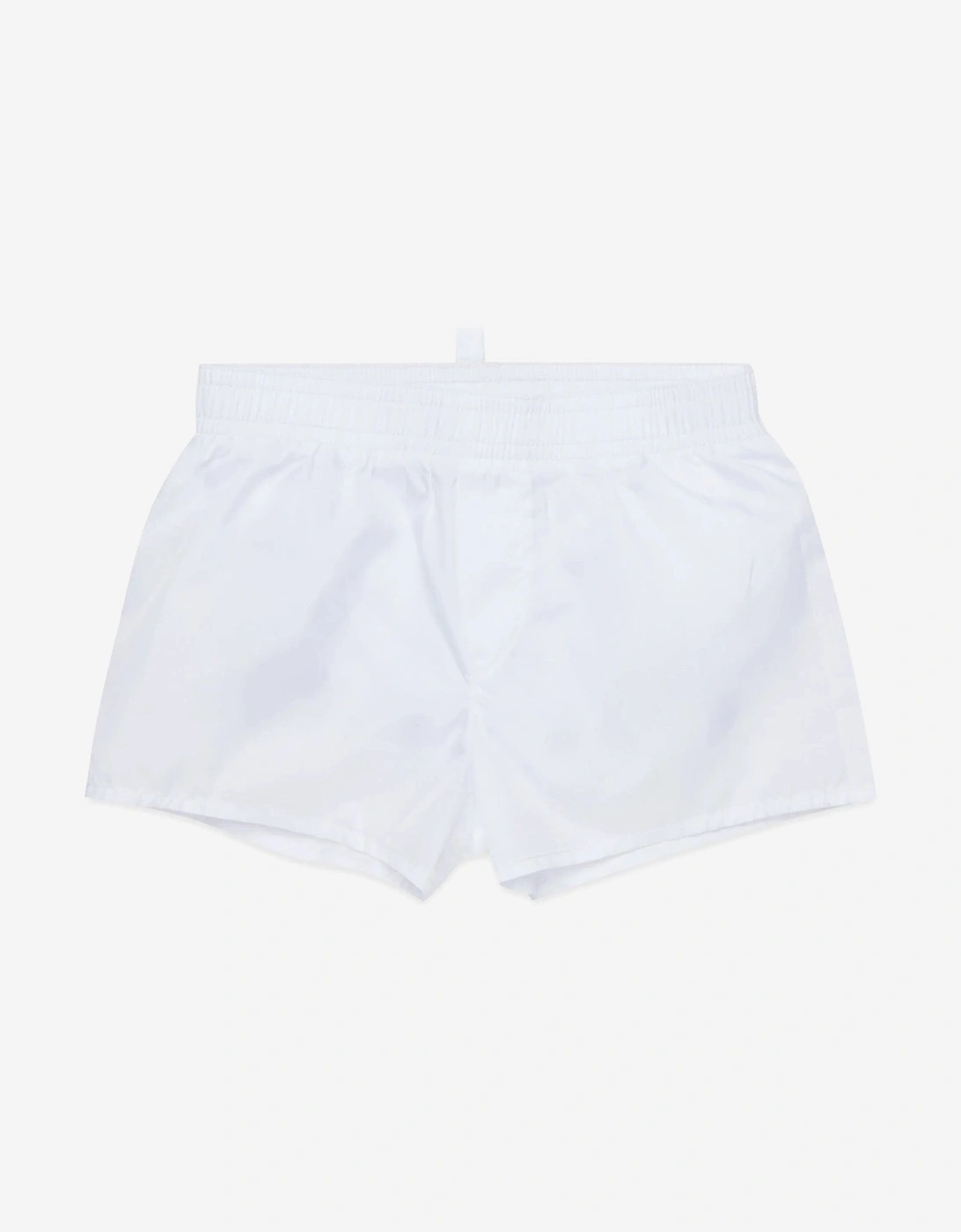Baby Boys Icon Swim Shorts in White, 5 of 4