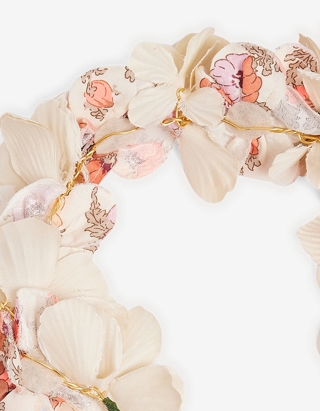Girls Floral Elilou Headband in Pink