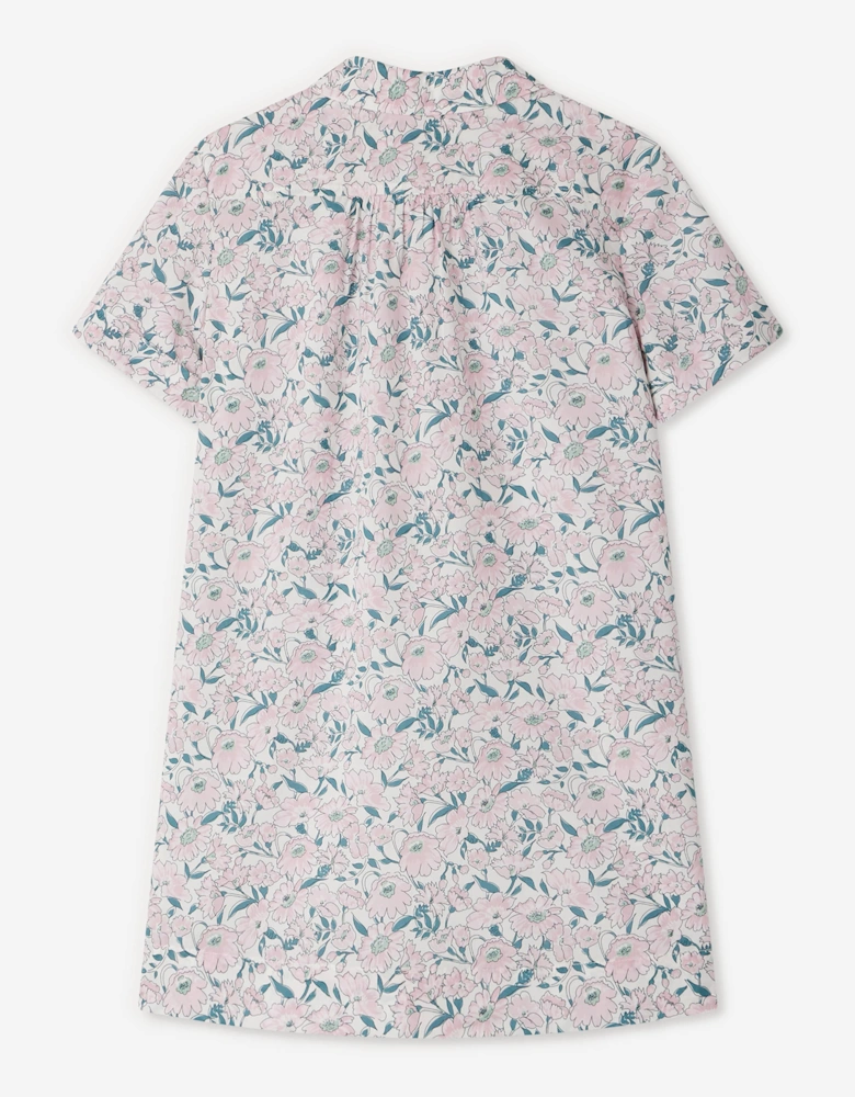 Girls Floral Emiliana Dress in Pink
