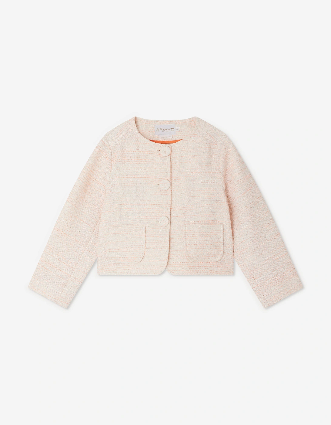 Girls Eudora Jacket in Pink, 5 of 4