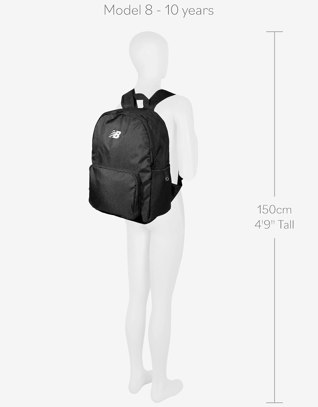 Kids Logo Backpack in Black (39cm)