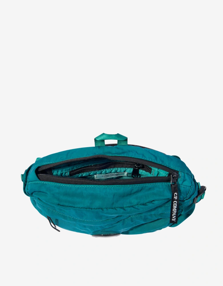 C.P. Company Boys Lens Belt Bag in Green (27cm)