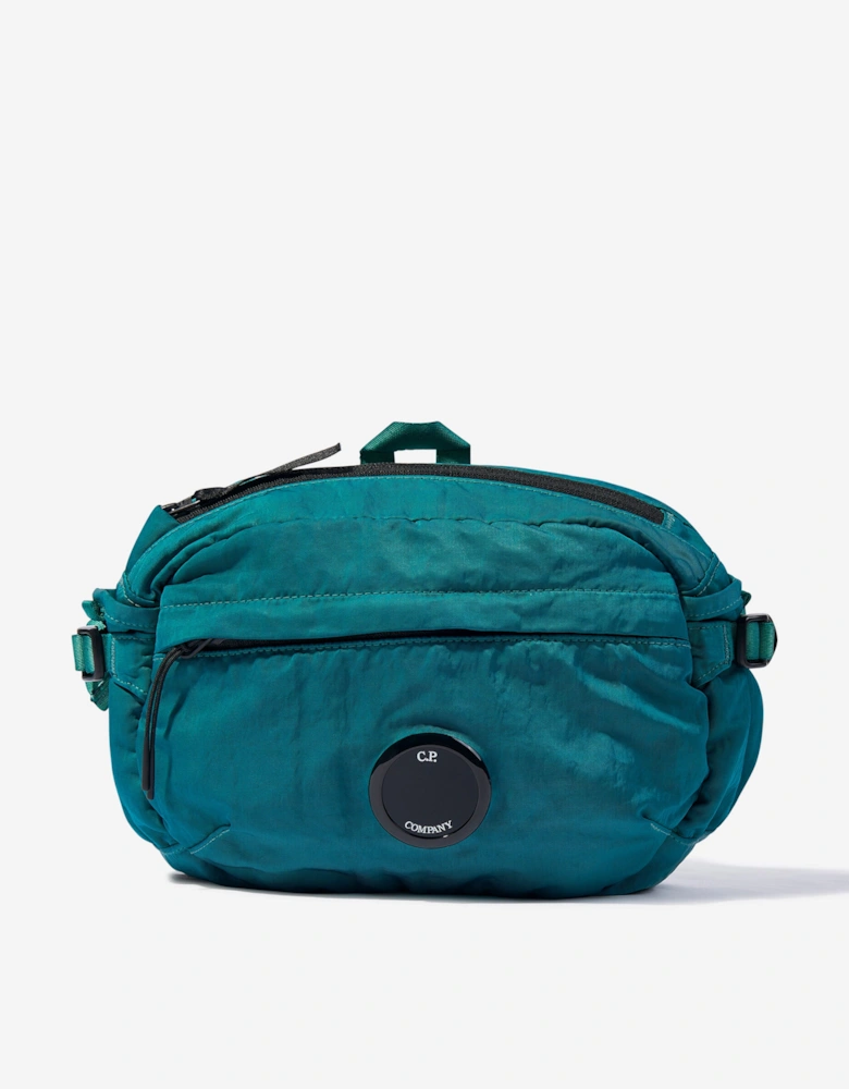 C.P. Company Boys Lens Belt Bag in Green (27cm)