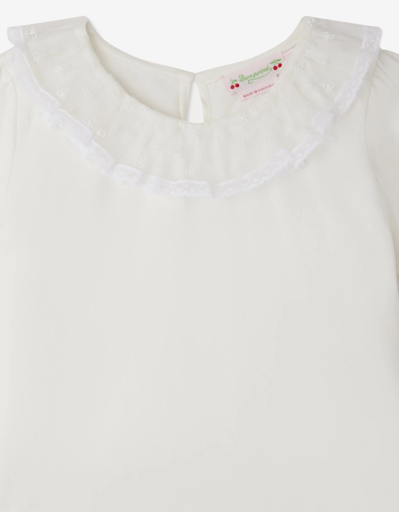Girls Ernestine T-Shirt in Ivory