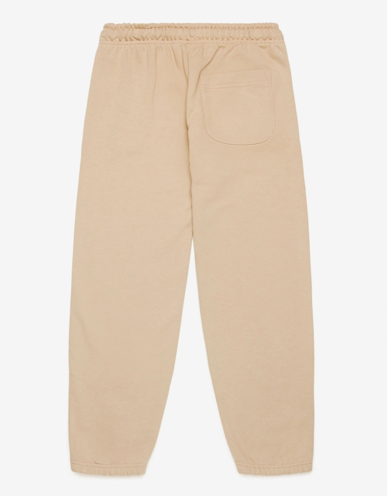 Kids Logo Joggers in Beige