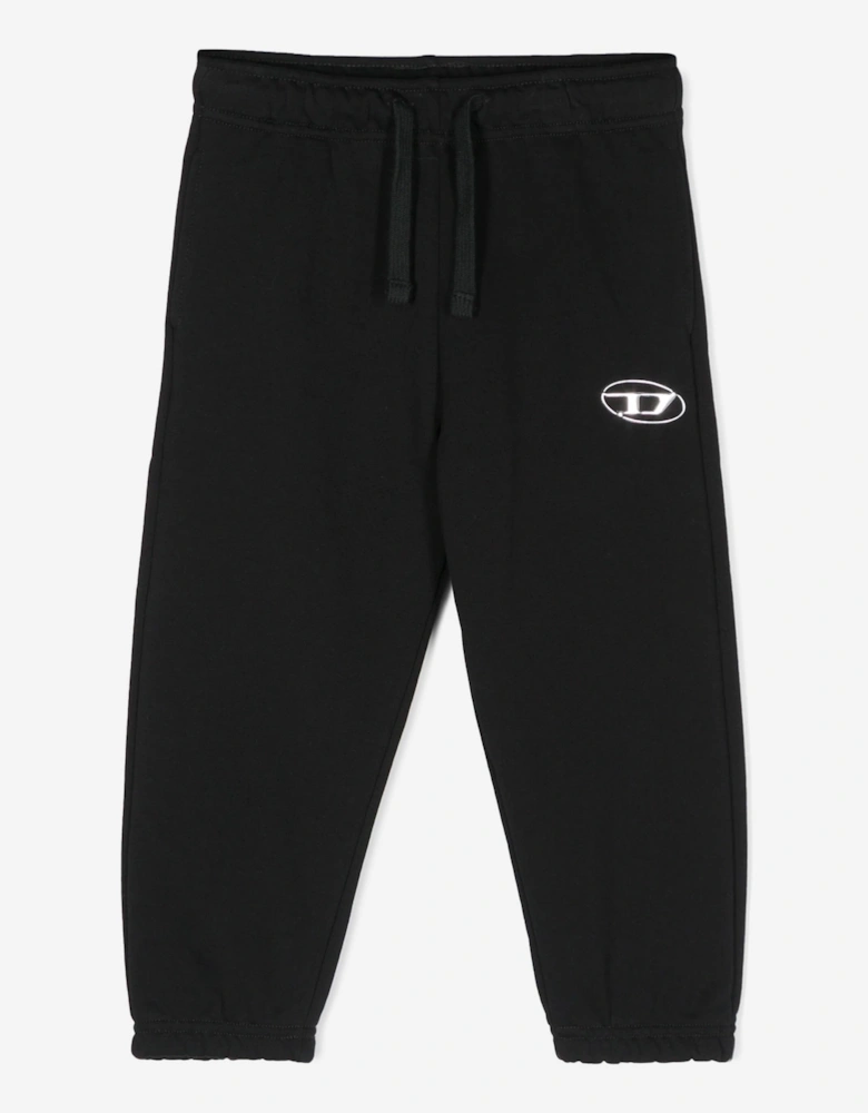 Kids Logo Joggers in Black