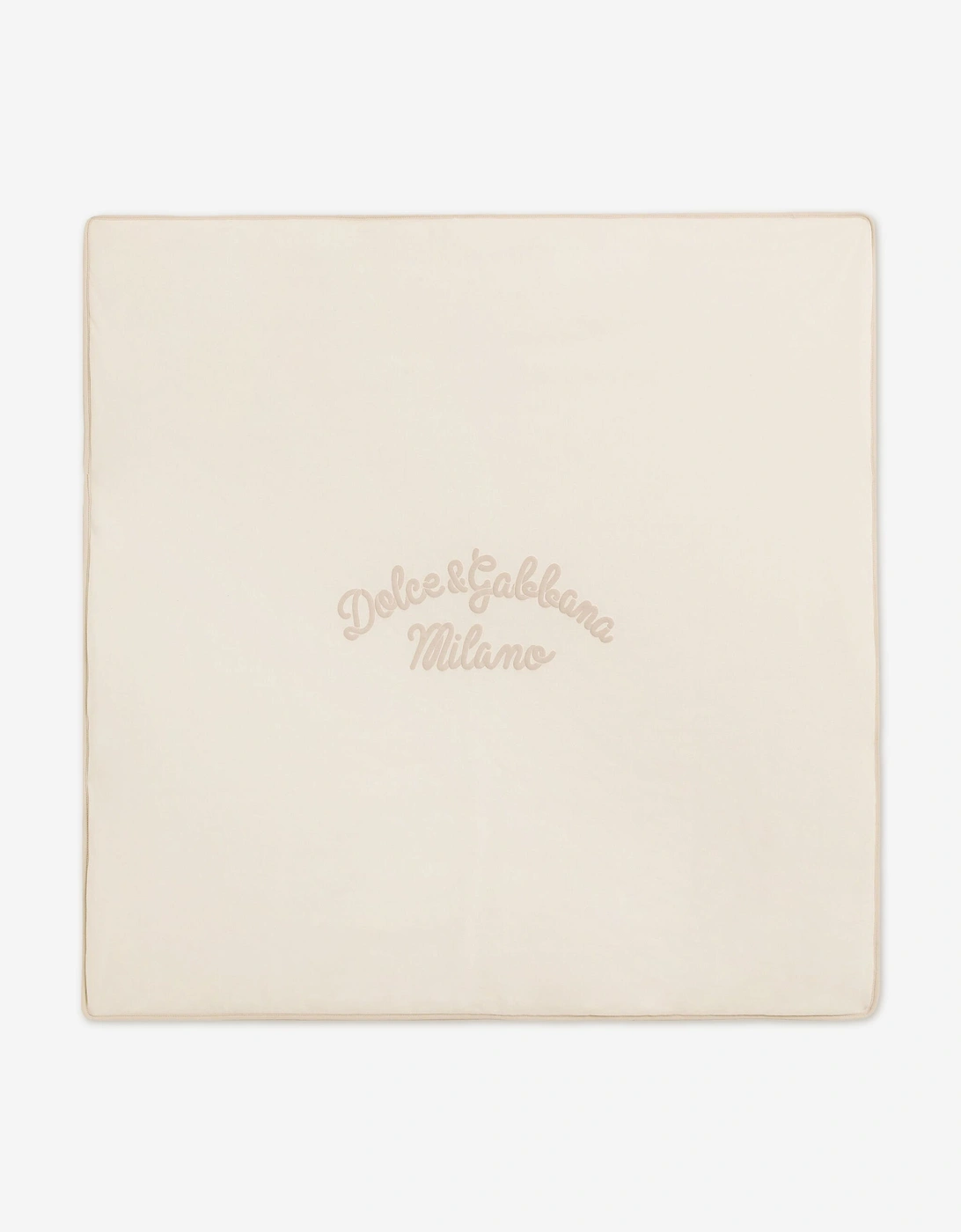 Baby Embroidered Logo Blanket in Ivory (80cm), 5 of 4