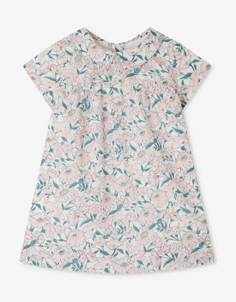 Baby Girls Floral Jadila Dress in Pink