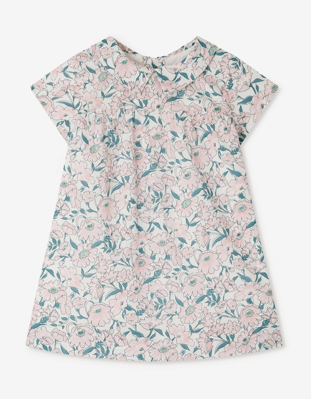 Baby Girls Floral Jadila Dress in Pink, 5 of 4