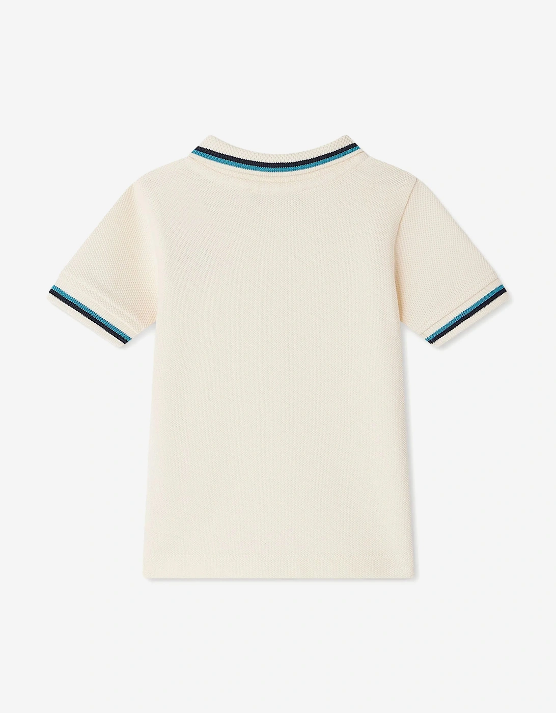 Baby Boys Finn Polo Shirt in Ivory