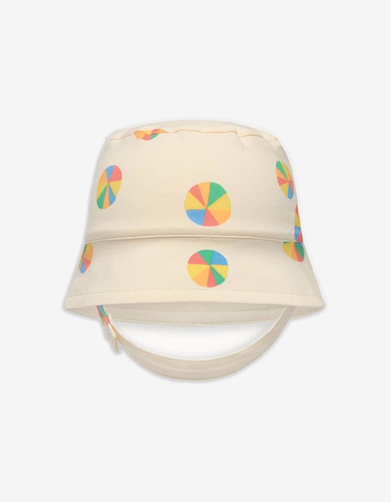 Girls Chill Parasol Sun Hat in Ivory