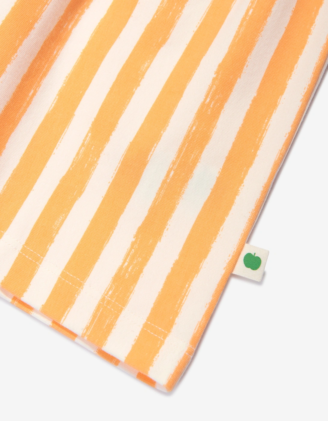 Girls Cari Striped Pocket Dress in Orange