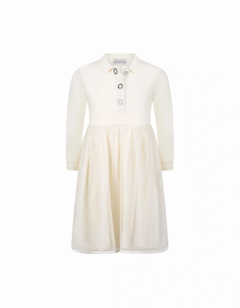 Enfant Girls Cotton Jersey Dress